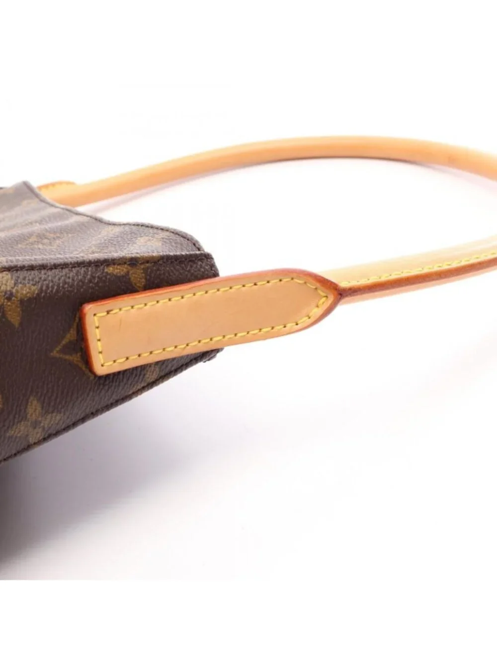 Louis Vuitton Shoulder Bag Looping MM Canvas Leather